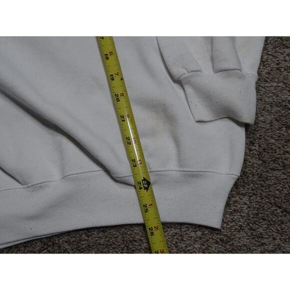 Vintage Distressed Hanes Mercury Cougar Racing Sweatshirt XL Stained Workwear - Picture 4 of 7